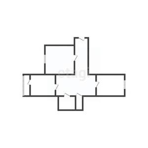 2-к квартира, вторичка, 49м2, 1/5 этаж