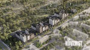 1-к квартира, строящийся дом, 40м2, 8/16 этаж