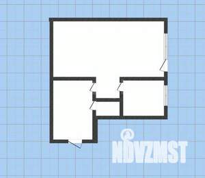 1-к квартира, вторичка, 30м2, 2/5 этаж