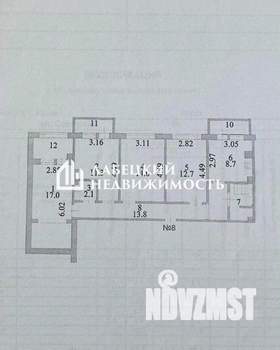 3-к квартира, вторичка, 84м2, 2/4 этаж