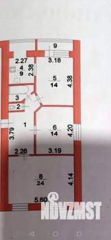 3-к квартира, вторичка, 74м2, 4/9 этаж