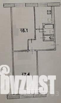2-к квартира, вторичка, 47м2, 4/5 этаж