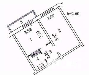 1-к квартира, вторичка, 36м2, 7/10 этаж