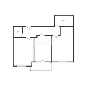 3-к квартира, вторичка, 72м2, 13/18 этаж