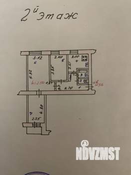 3-к квартира, вторичка, 55м2, 2/9 этаж