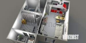 1-к квартира, вторичка, 32м2, 10/18 этаж