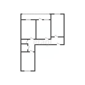 3-к квартира, вторичка, 85м2, 8/18 этаж
