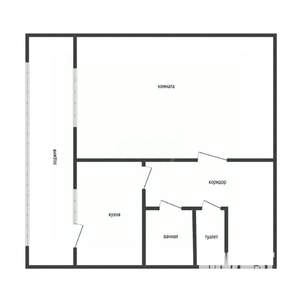 1-к квартира, вторичка, 38м2, 3/10 этаж