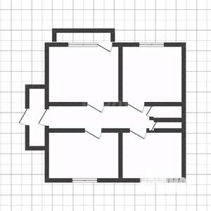 3-к квартира, вторичка, 56м2, 2/9 этаж