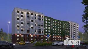 3-к квартира, строящийся дом, 71м2, 8/8 этаж