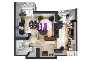 2-к квартира, вторичка, 61м2, 10/21 этаж