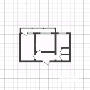 2-к квартира, вторичка, 45м2, 7/9 этаж