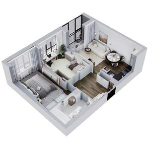 3-к квартира, вторичка, 66м2, 11/21 этаж