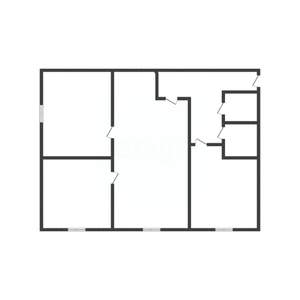 2-к квартира, вторичка, 48м2, 1/5 этаж