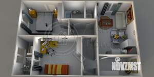 2-к квартира, вторичка, 67м2, 7/18 этаж