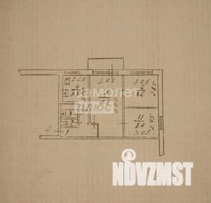 3-к квартира, вторичка, 47м2, 2/5 этаж