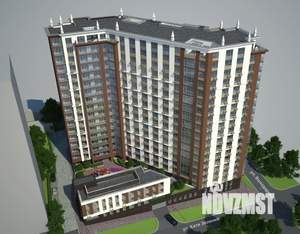 3-к квартира, строящийся дом, 117м2, 2/16 этаж