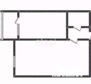 1-к квартира, вторичка, 49м2, 2/10 этаж