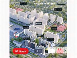 Студия квартира, вторичка, 26м2, 11/17 этаж