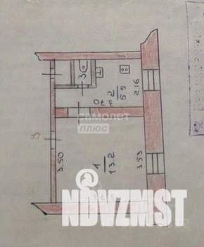 1-к квартира, вторичка, 20м2, 2/2 этаж