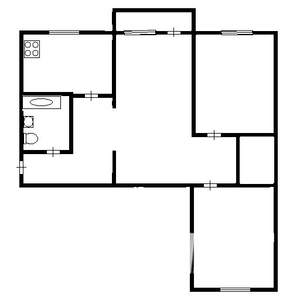 3-к квартира, вторичка, 58м2, 8/9 этаж