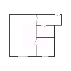 1-к квартира, вторичка, 28м2, 1/3 этаж