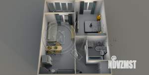 1-к квартира, вторичка, 41м2, 12/18 этаж