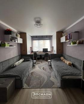 2-к квартира, вторичка, 60м2, 1/10 этаж