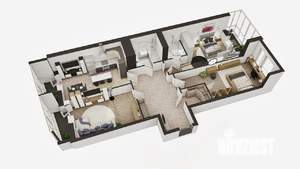 4-к квартира, вторичка, 105м2, 18/21 этаж