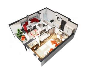 1-к квартира, вторичка, 42м2, 17/21 этаж