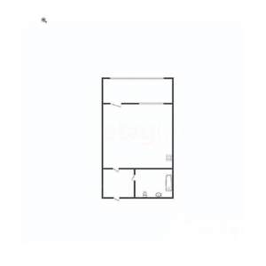 1-к квартира, вторичка, 30м2, 4/5 этаж