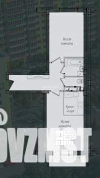 2-к квартира, сданный дом, 51м2, 5/10 этаж