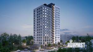 1-к квартира, вторичка, 44м2, 3/16 этаж