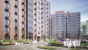 2-к квартира, строящийся дом, 69м2, 6/10 этаж