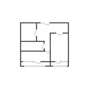 1-к квартира, вторичка, 50м2, 3/5 этаж