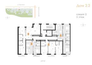 2-к квартира, вторичка, 59м2, 5/16 этаж