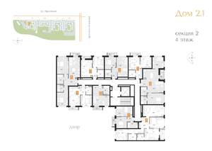 1-к квартира, вторичка, 36м2, 4/16 этаж