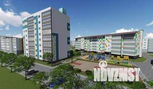 2-к квартира, строящийся дом, 70м2, 3/8 этаж