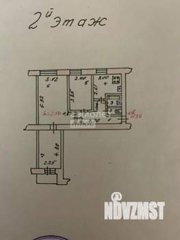 3-к квартира, вторичка, 55м2, 2/9 этаж