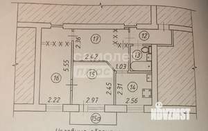 2-к квартира, вторичка, 44м2, 2/4 этаж