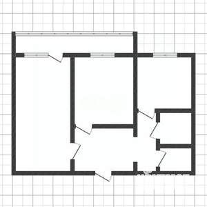 2-к квартира, вторичка, 46м2, 2/9 этаж