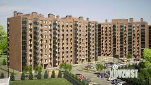 1-к квартира, строящийся дом, 49м2, 3/10 этаж