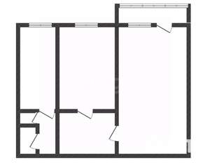 2-к квартира, вторичка, 55м2, 2/19 этаж