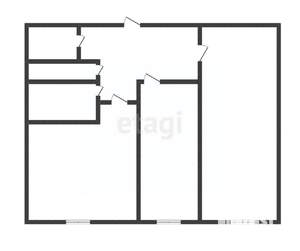 2-к квартира, вторичка, 44м2, 5/5 этаж