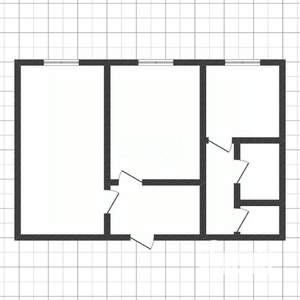 2-к квартира, вторичка, 54м2, 1/17 этаж