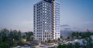 1-к квартира, вторичка, 42м2, 1/16 этаж