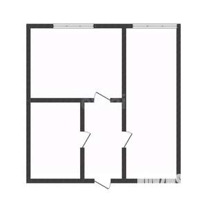 1-к квартира, вторичка, 37м2, 1/17 этаж