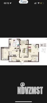 3-к квартира, вторичка, 68м2, 4/17 этаж