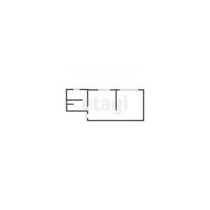 2-к квартира, вторичка, 65м2, 1/5 этаж