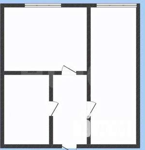 1-к квартира, вторичка, 37м2, 1/17 этаж